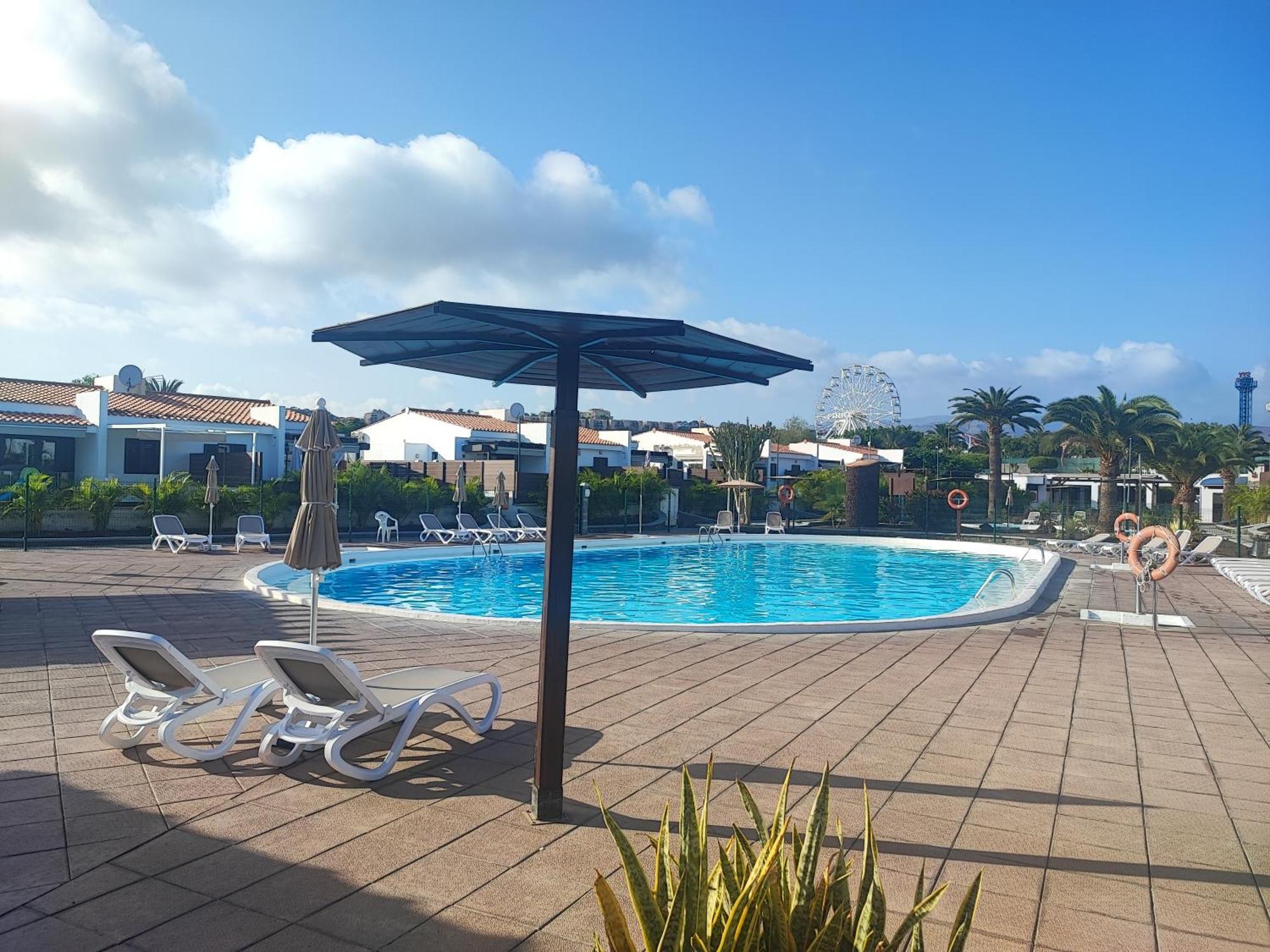 Bungalow Maspalomas Golf Con Jacuzzi, Piscina Y Jardin Сан-Бартоломе Екстер'єр фото