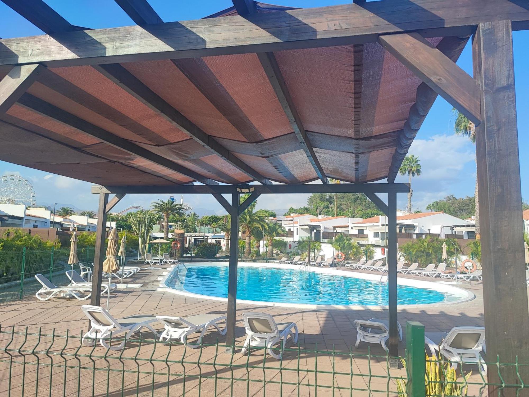 Bungalow Maspalomas Golf Con Jacuzzi, Piscina Y Jardin Сан-Бартоломе Екстер'єр фото